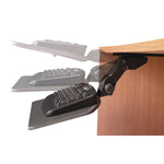 Articulating Keyboard Tray Accessory, 24.63w X 22.25d, Galaxy
