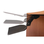 Articulating Keyboard Tray Accessory, 24.63w X 22.25d, Galaxy