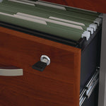 Series C Mobile Pedestal File, Left/right, 3-Drawers: Box/box/file, Legal/letter/a4/a5, Cherry/gray, 15.75" X 20.25" X 27.88"