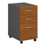 Series C Mobile Pedestal File, Left/right, 3-Drawers: Box/box/file, Legal/letter/a4/a5, Cherry/gray, 15.75" X 20.25" X 27.88"