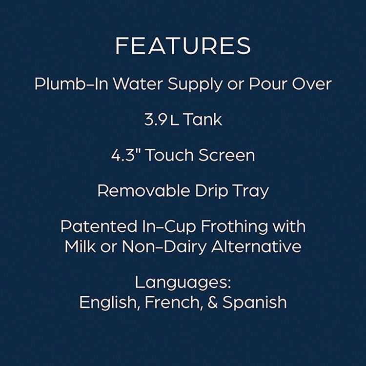 Creation C300 Single-Serve Coffee Brewer Machine, Black