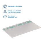 H700 Disposable Foodservice Towel, 13 x 24, Unscented, Green/White, 150/Carton