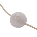 Slim Line Lamp Set, Table 12.63" High and Floor 61.5" High, Silver