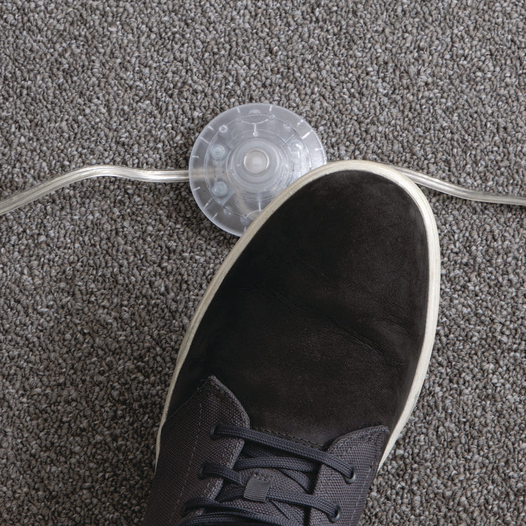 Slim Line Lamp Set, Table 12.63" High and Floor 61.5" High, Silver