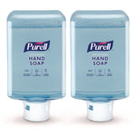 Antimicrobial Foaming Hand Soap Refill, For ES10 Dispensers, Fragrance-Free, 1,200 mL, 2/Carton
