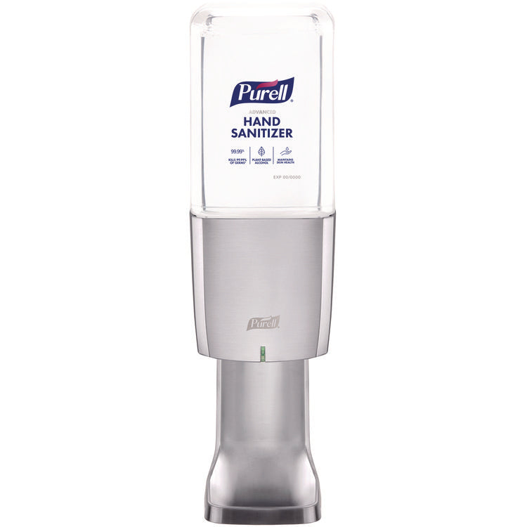 ES10 Automatic Hand Sanitizer Dispenser, 4.33 x 3.96 x 10.31, Plated Chrome