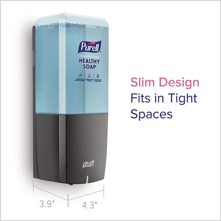 ES10 Automatic Hand Soap Dispenser, 1,200 mL, 4.33 x 3.96 x 10.31, Graphite
