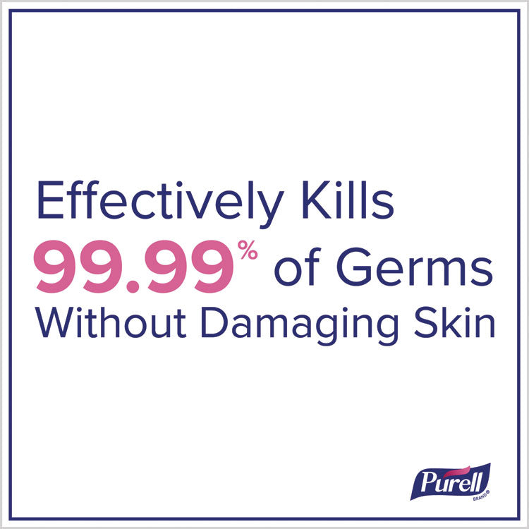 Advanced Hand Sanitizer Fragrance Free Foam, For ES10 Automatic Dispensers, 1,200 mL Refill, Fragrance Free, 2/Carton