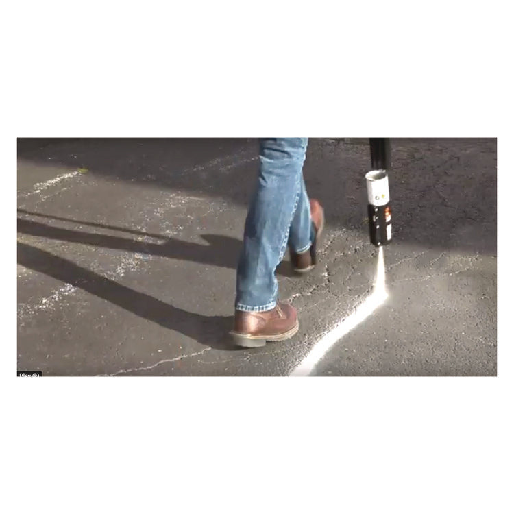 Industrial Choice M1800 System Water-Based Precision Line Marking Paint, Flat White, 17 oz Aerosol Can, 12/Carton