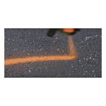 Industrial Choice M1800 System Water-Based Precision Line Marking Paint, Flat Safety Red, 17 oz Aerosol Can, 12/Carton