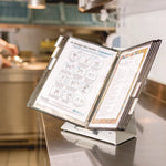 Desktop Reference Starter Set, 10 Antimicrobial Wire-Reinforced Pockets