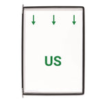 Desktop Reference Starter Set, 10 Antimicrobial Wire-Reinforced Pockets