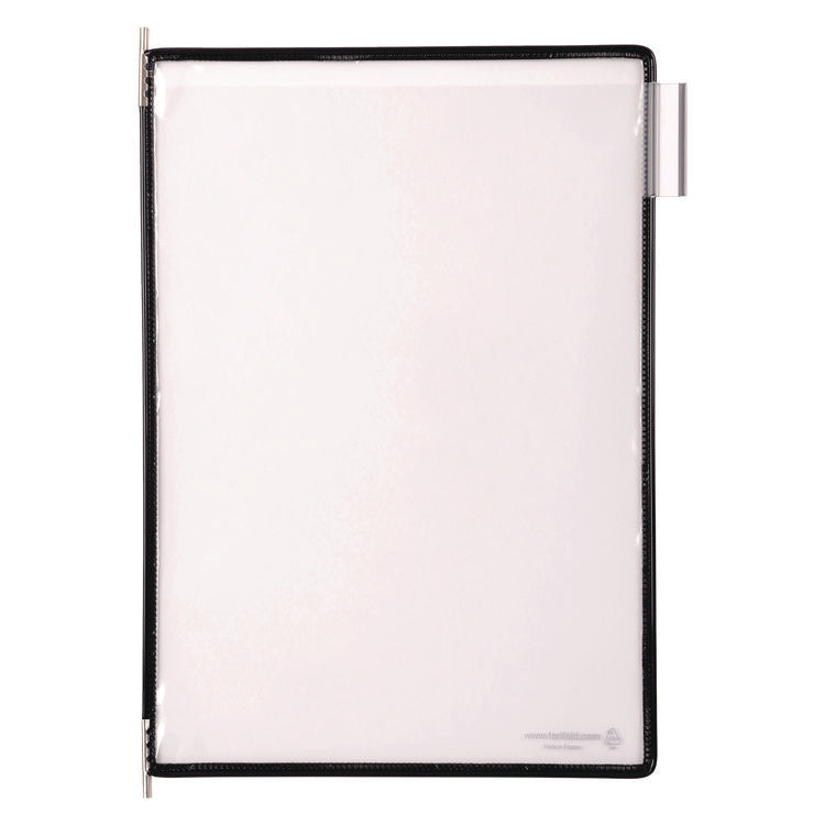 Desktop Reference Starter Set, 10 Antimicrobial Wire-Reinforced Pockets