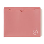 U-Eco Poly File Jackets, Straight Tab, Letter Size, Assorted, 10/Pack