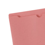 U-Eco Poly File Jackets, Straight Tab, Letter Size, Assorted, 10/Pack