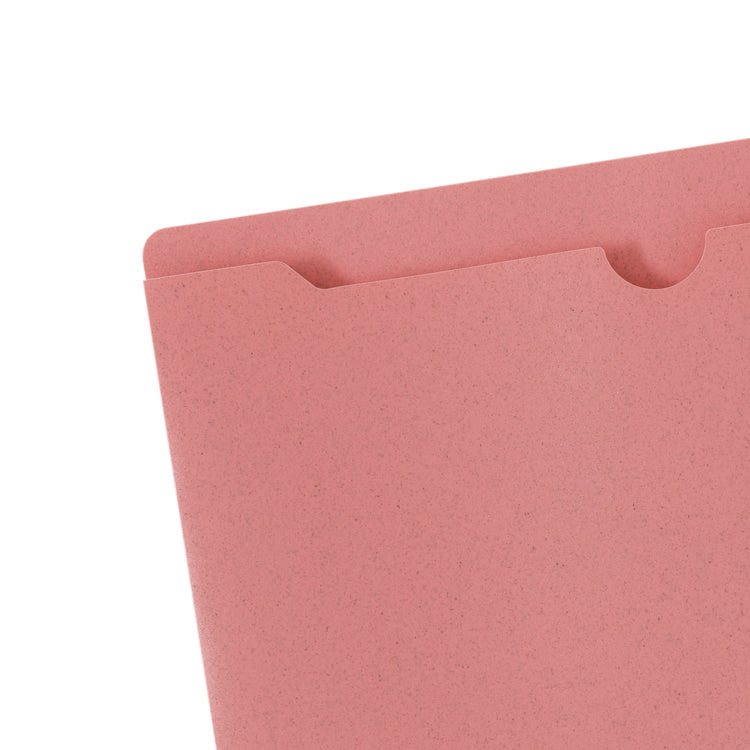 U-Eco Poly File Jackets, Straight Tab, Letter Size, Assorted, 10/Pack