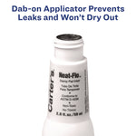 Neat-Flo Stamp Pad Inker, 2 oz Bottle, Black