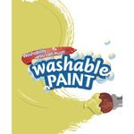 Washable Paint, Yellow, 16 Oz Bottle