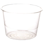 Renewable and Compostable Portion Cups, 4 oz, Plastic, Clear, 100/Pack, 20 Packs/Carton
