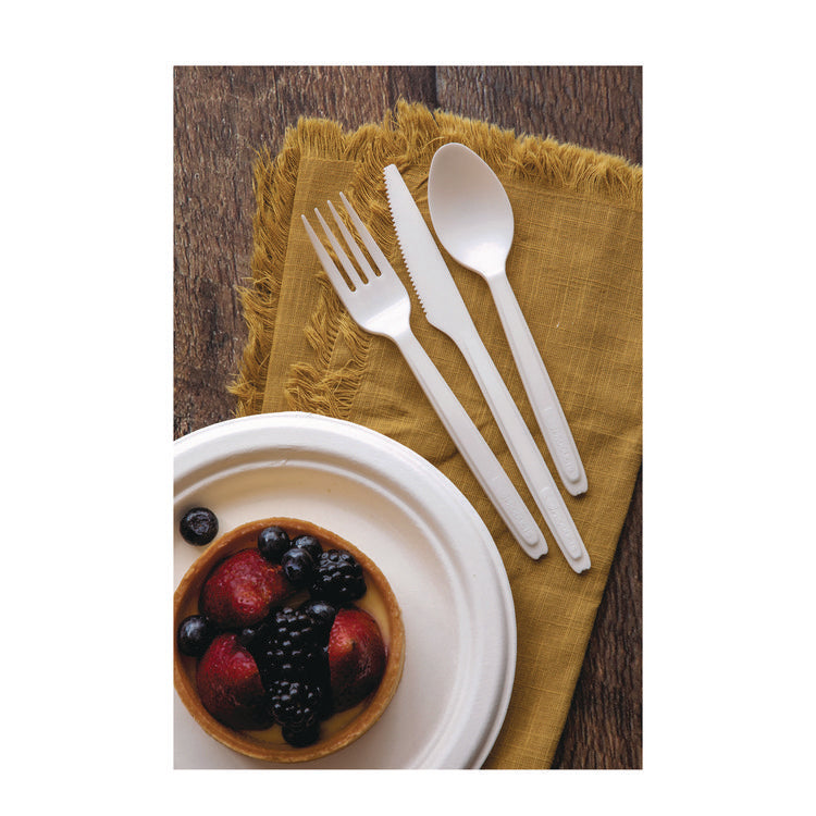 Cutlery for Cutlerease Dispensing System, Knife, Plastic, White, 960/Carton