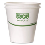 GreenStripe Hot Cups, 10 oz, Paper, White, 50/Pack, 20 Packs/Carton