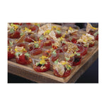 Renewable and Compostable Portion Cups, 4 oz, Plastic, Clear, 100/Pack, 20 Packs/Carton