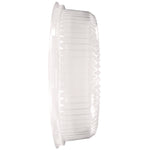 Plastic Dome Lids, Embossed, Fits 4012/4013, 12" Diameter, Clear, 25/Carton