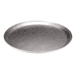 Aluminum Embossed Tray, 12" Diameter, 25/Carton