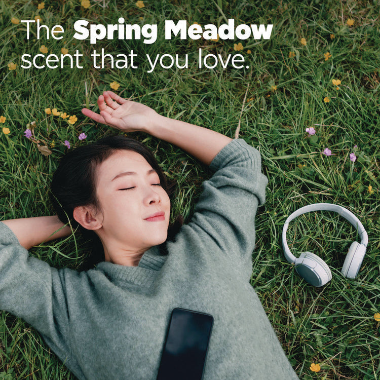 PODS Laundry Detergent, HE Compatible, Spring Meadow, 66 oz Tub, 76 Pacs/Tub