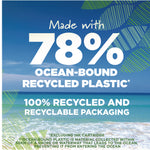 Ecolutions Gel Pen, Retractable, Medium 1 mm, Blue Ink, Blue Barrel, 12/Pack