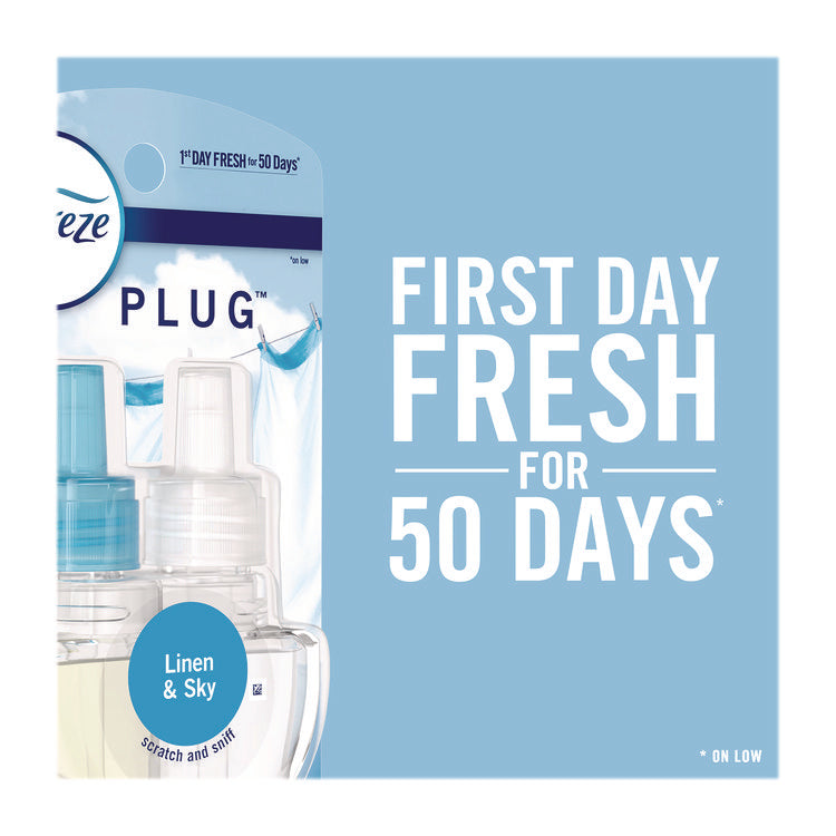PLUG Air Freshener Refills, Mediterranean Lavender, 0.87 oz, 3/Pack