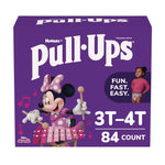 Learning Designs Potty Training Pants for Girls, Size 5, 3T-4T, 32 lbs to 40 lbs, 84/Carton