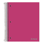Three-Subject Notebook, Medium/College Rule, Randomly Assorted Cover Color, (150) 11 x 9 Sheets