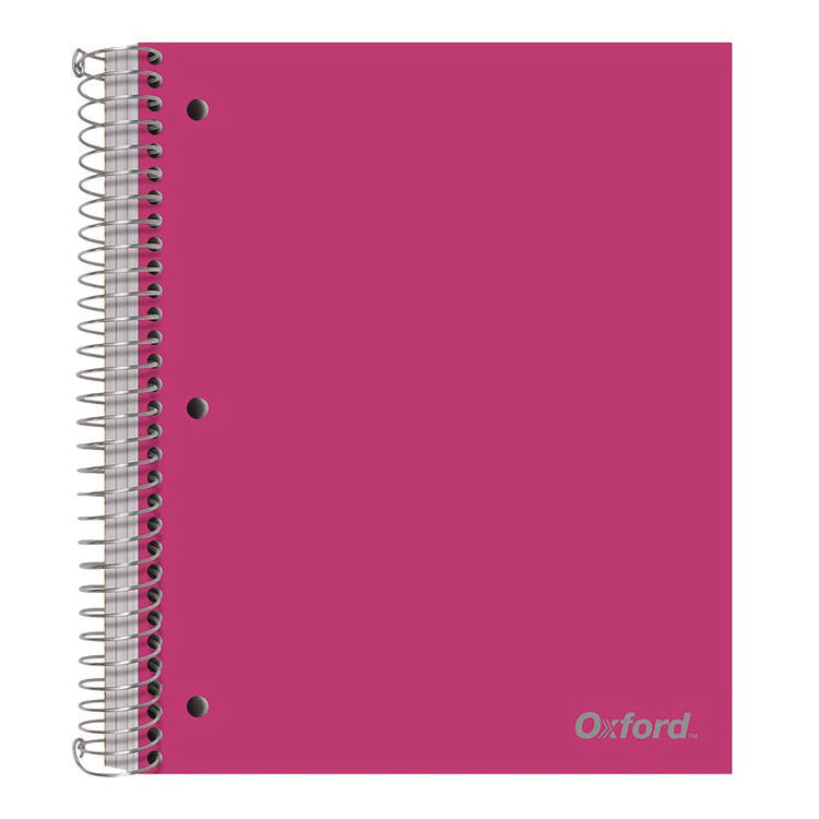 Three-Subject Notebook, Medium/College Rule, Randomly Assorted Cover Color, (150) 11 x 9 Sheets