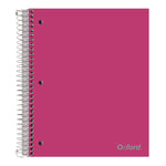 Five-Subject Notebook, Medium/College Rule, Randomly Assorted Cover Color, (200) 11 x 9 Sheets