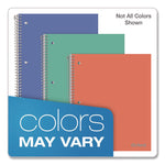 Poly One-Subject Notebook, Medium/College Rule, Randomly Assorted Cover Color, (100) 11 x 9 Sheets
