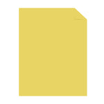 Color Cardstock -"Punchy Pastels" Assortment, 65 lb Cover Weight, 8.5 x 11, Lively Lemon, 100/Pack