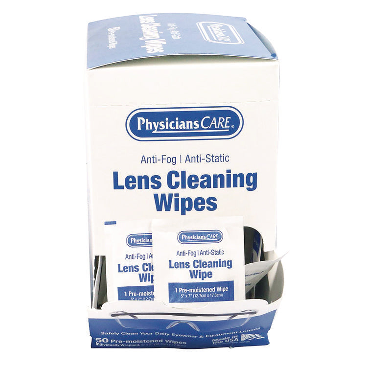 Lens Cleaning Wipe, 50/Box