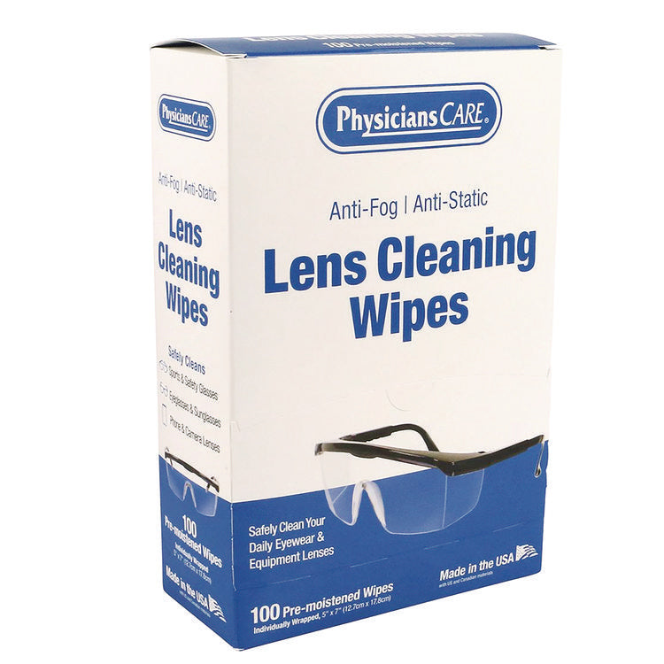 Lens Cleaning Wipe, 100/Box