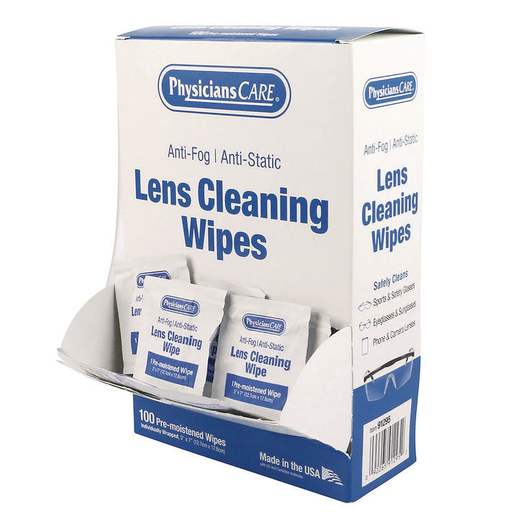 Lens Cleaning Wipe, 100/Box