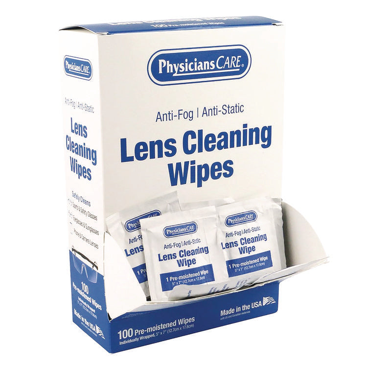 Lens Cleaning Wipe, 100/Box
