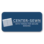 Hardcover Marble Composition Book, Unruled, Blue Marble Cover, (100) 9.75 x 7.5 Sheets