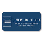 Hardcover Marble Composition Book, Unruled, Blue Marble Cover, (100) 9.75 x 7.5 Sheets