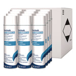 Heavy-Duty Glass Cleaner, Sweet Scent, 19 oz Aerosol Spray, 12/Carton