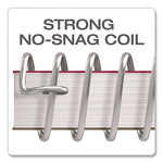 Poly One-Subject Notebook, Medium/College Rule, Randomly Assorted Cover Color, (100) 11 x 9 Sheets