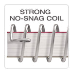 Three-Subject Notebook, Medium/College Rule, Randomly Assorted Cover Color, (150) 11 x 9 Sheets