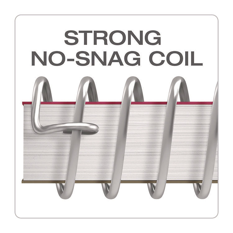 Three-Subject Notebook, Medium/College Rule, Randomly Assorted Cover Color, (150) 11 x 9 Sheets