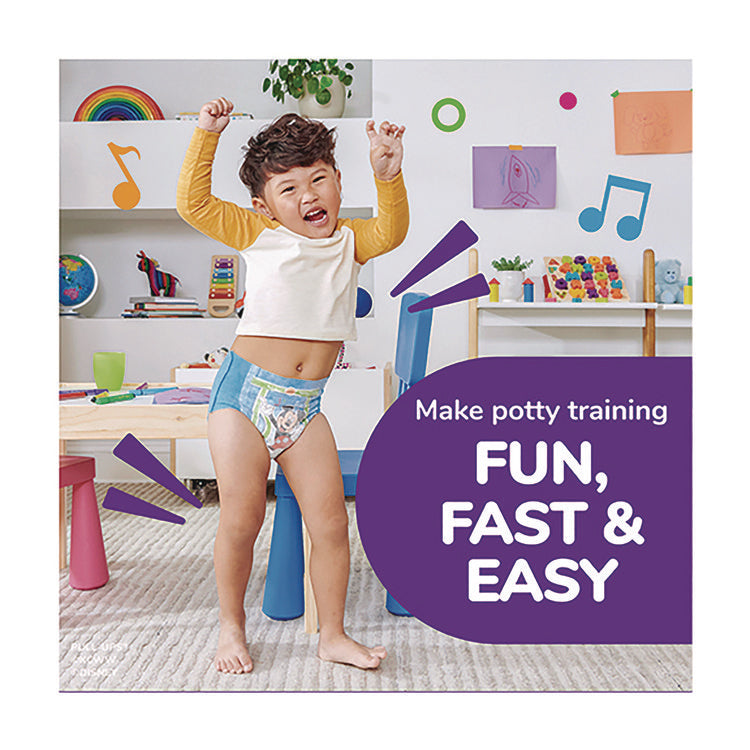 Pull-Ups Learning Designs Potty Training Pants for Boys, 2T-3T, 18 lbs to 34 lbs, 94/Carton