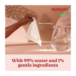 Natural Care Sensitive Baby Wipes, Unscented, White, 64/Pack, 12 Packs/Carton