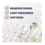 Rinse and Refresh Liquid Fabric Softener, Cool Cotton Scent, 48 oz Bottle